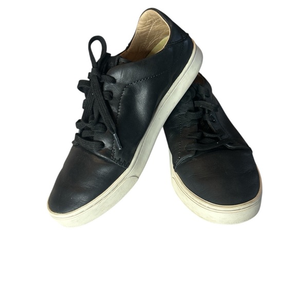 OluKai Black and White Sneakers Versatile Low-Top - Picture 1 of 8